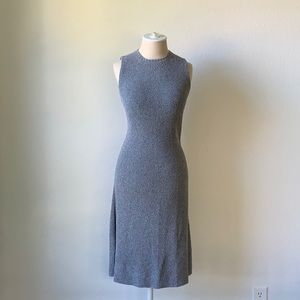 NWOT Orley woven silk sweater dress sleeveless